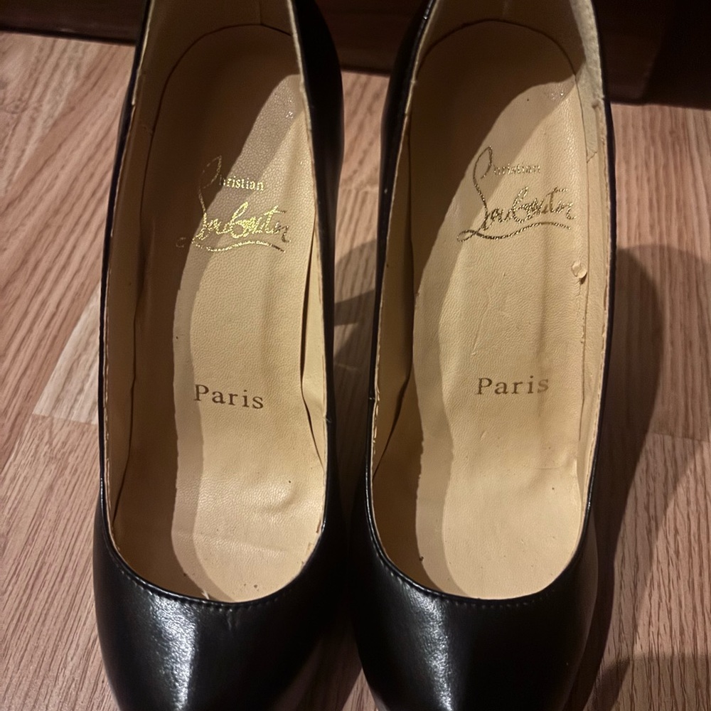 Christian Louboutin Black Stiletto Heels